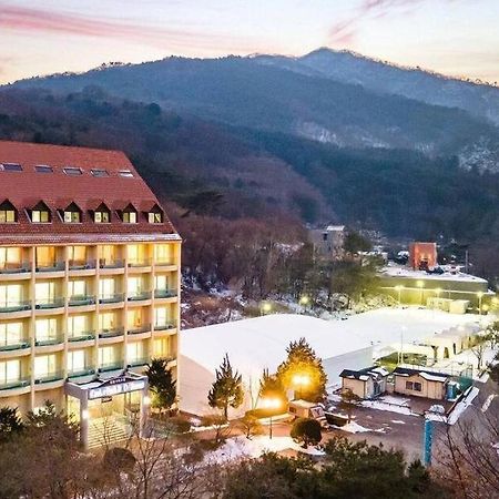 Cheongpyeong Family Hotel Gapyeong Bagian luar foto